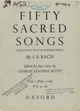 Fifty Sacred Songs Vol. 1 (# 1-12)
