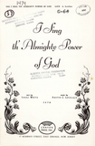 I Sing th' Almighty Power of God