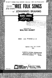 Three Folk Songs