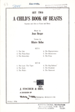 Child's Book of Beasts, A (Set Two)