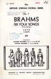 Six Folk Songs
