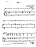 Beauty and the Beast (Song Kit)