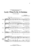Lord, I Want to be a Christian