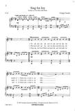 Sing For Joy