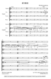 Mass for Double Chorus A Cappella