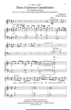 Deux Chansons Canadiennes