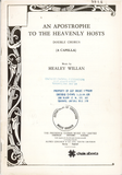 An Apostrophe to the Heavenly Hosts
