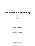 Rumor of a Secret King, The