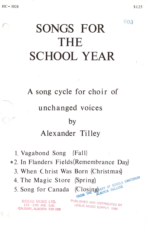 In Flanders Field