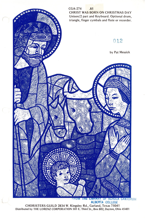 Christ Was Born On Christmas Day