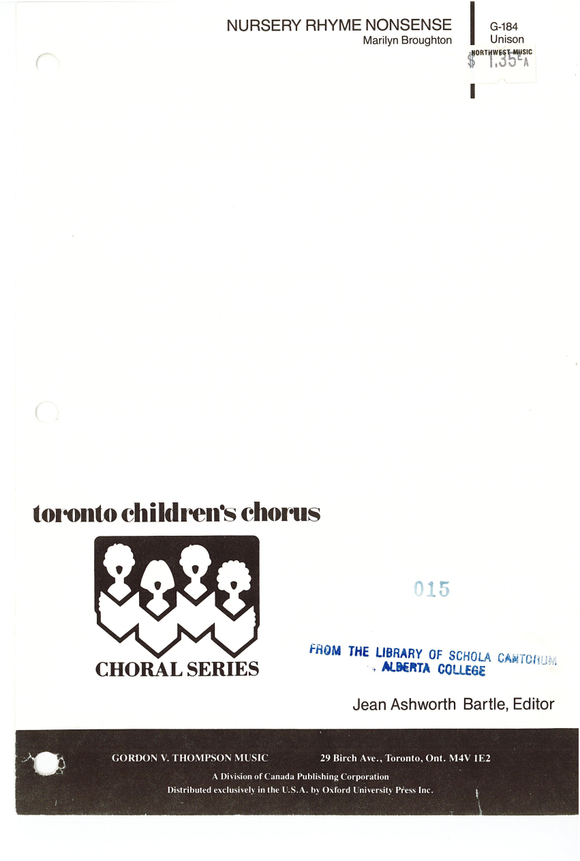 Nursery Rhyme Nonsense