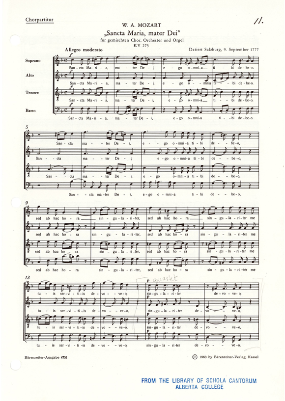 Sancta Maria, Mater Dei