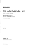 Ode On St Cecilia's Day 1692