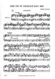 Ode On St Cecilia's Day 1692