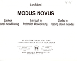 Modus Novus