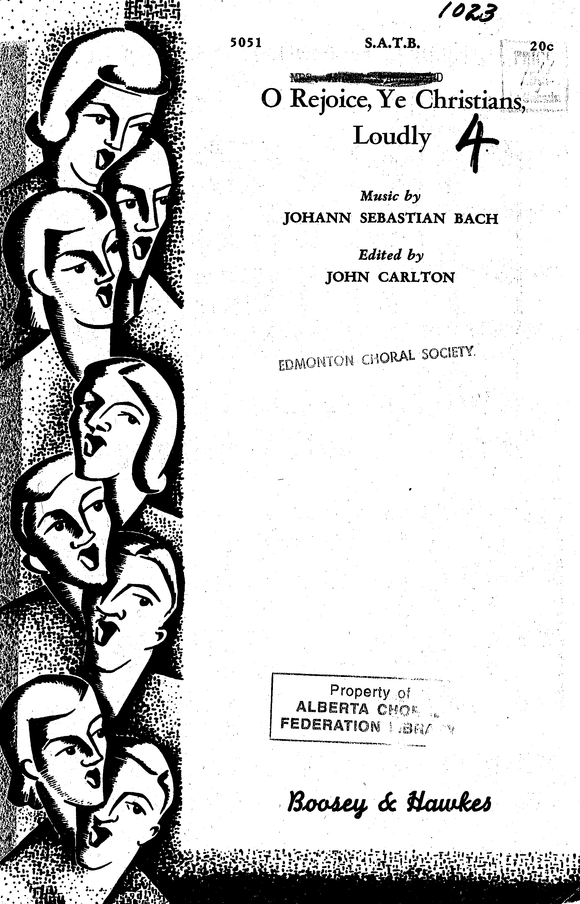 O Rejoice, Ye Christians, Loudly