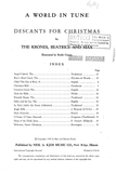 Descants for Christmas