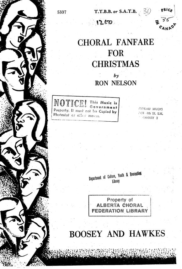 Choral Fanfare for Christmas