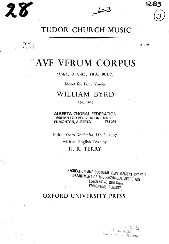 Ave Verum Corpus