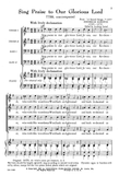 Sing Praise to Our Glorious Lord