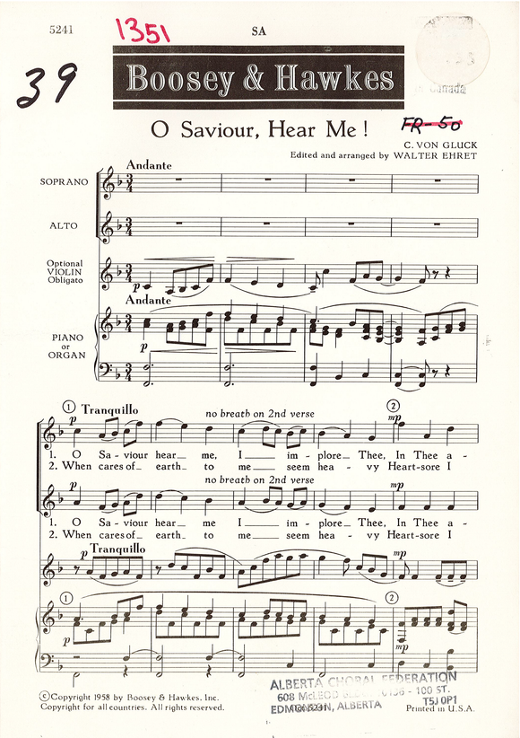 O Saviour, Hear Me!