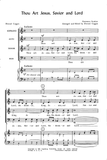 Thou Art Jesus, Savior and Lord