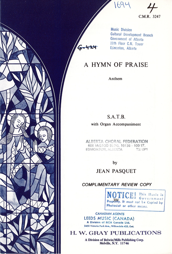 Hymn of Praise, A