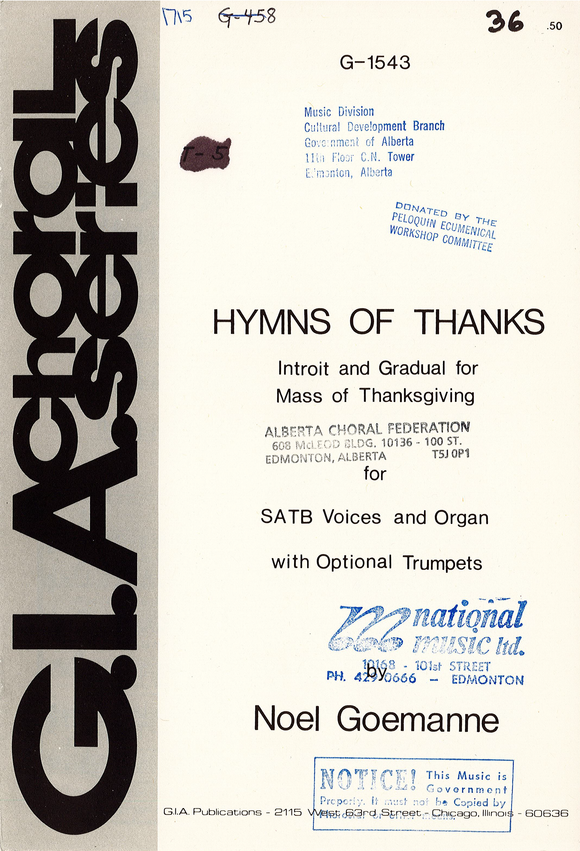 Hymns of Thanks