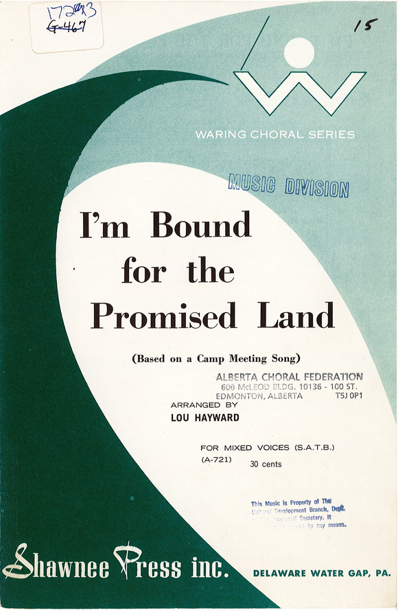I'm Bound For the Promised Land