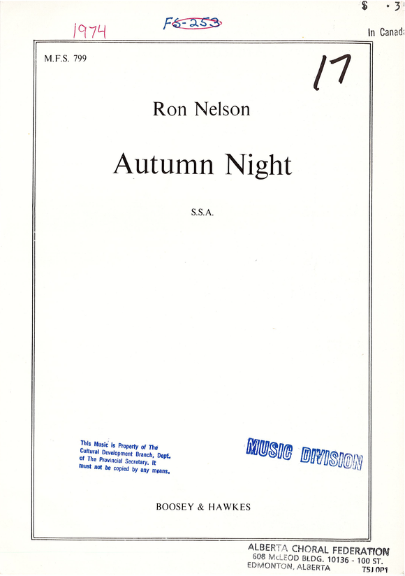 Autumn Night