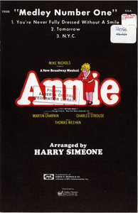 Annie: Medley Number One