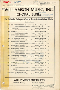 Sound of Music, The: Choral Selection