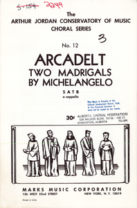 Two Madrigals by Michelangelo