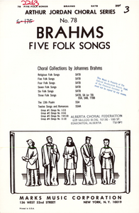 Five Folk Songs