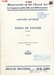 Songs of Nature