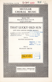 That Lucky Old Sun