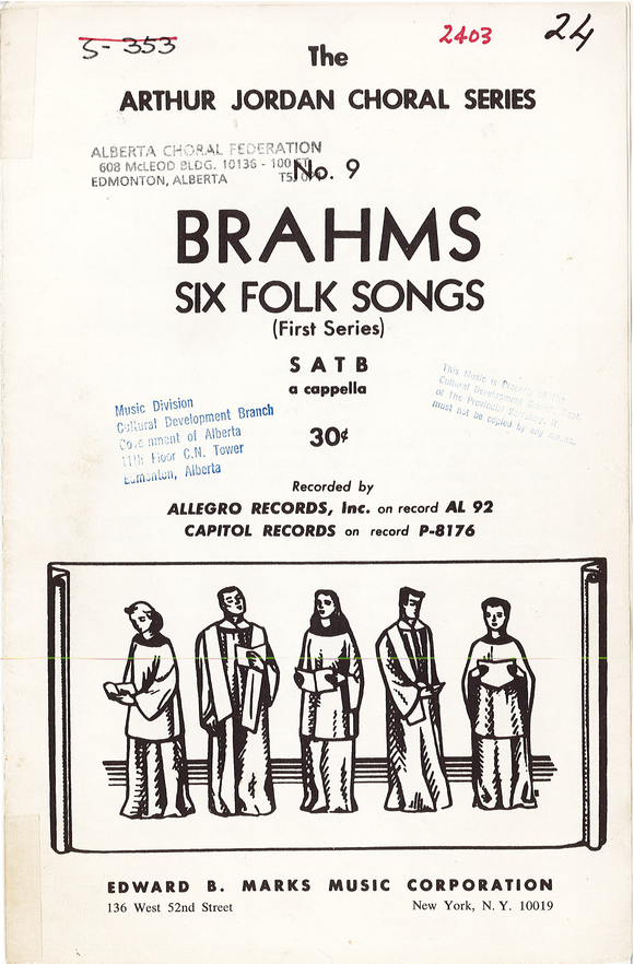 Six Folk Songs