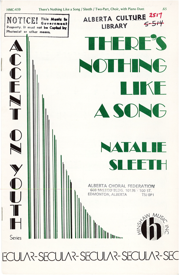 There's Nothing Like a Song