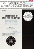 Short Mass of Saint John the Baptist, A