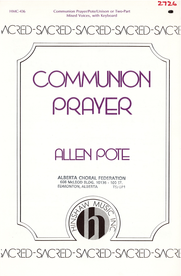 Communion Prayer