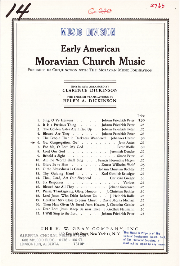 Go, Congregation, Go!