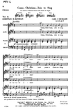 Come, Christians, Join to Sing