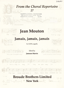 Jamais, Jamais, Jamais