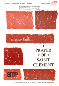 Prayer of St. Clement