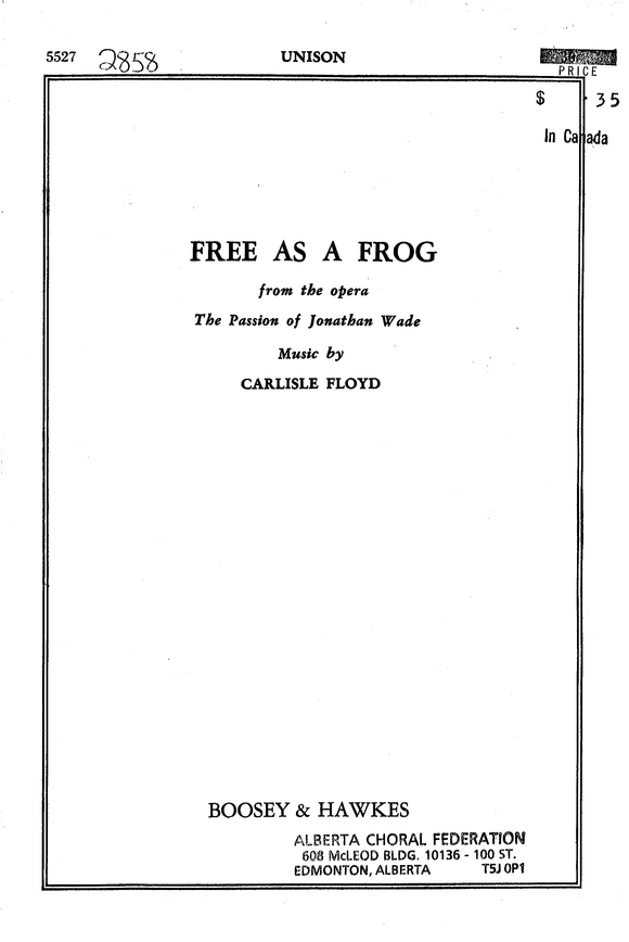 Free as a Frog