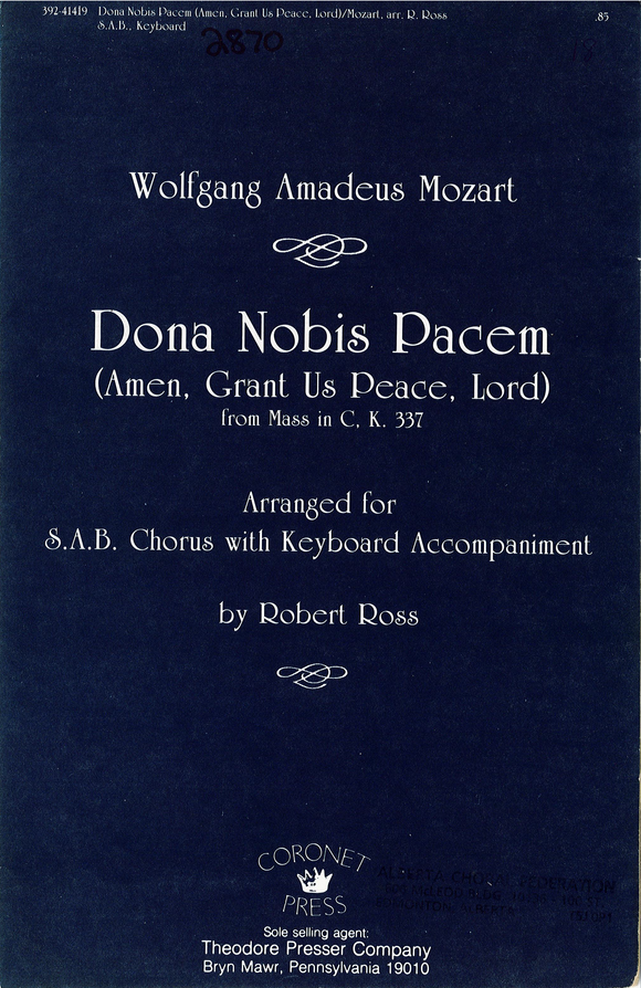 Dona Nobis Pacem