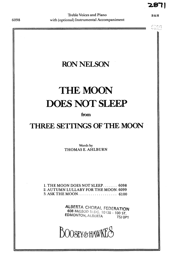 Moon Does Not Sleep, The