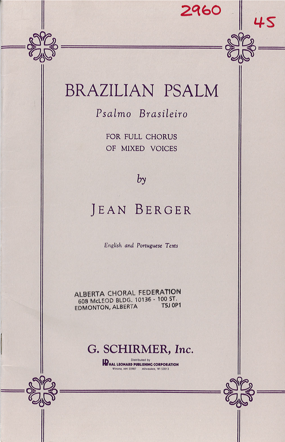 Brazilian Psalm