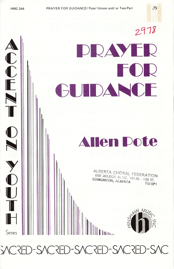 Prayer for Guidance