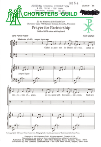 Prayer for Partnership